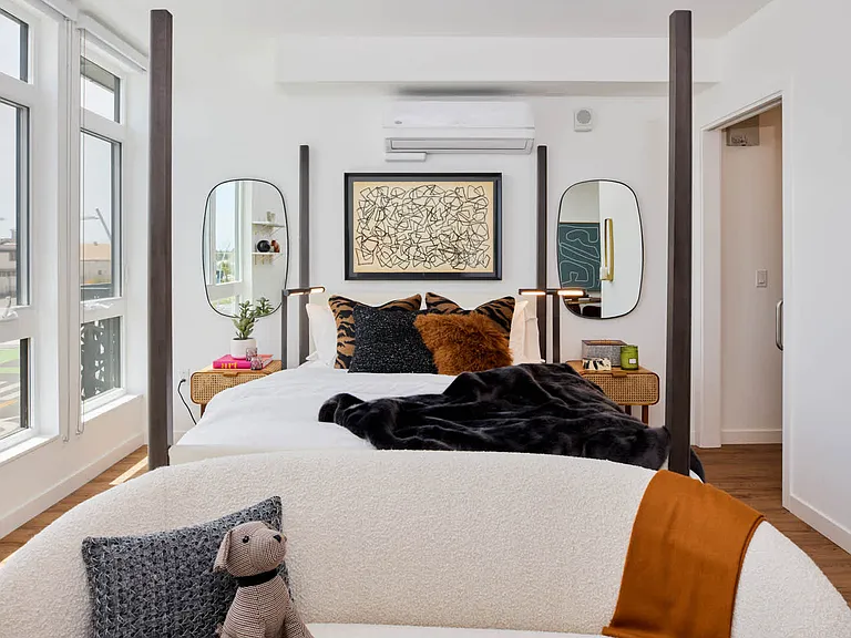 Bedroom with Hard Surface Flooring