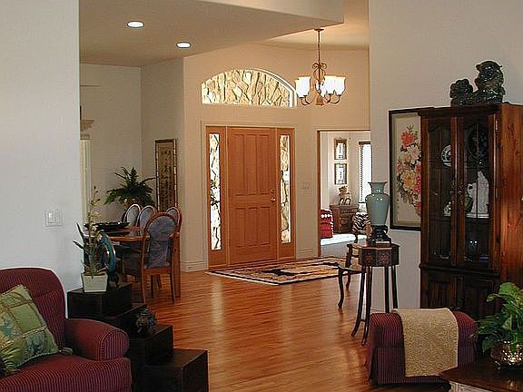 Looking toward front door
