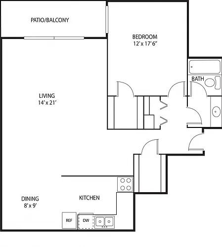 Floor plan Garnet