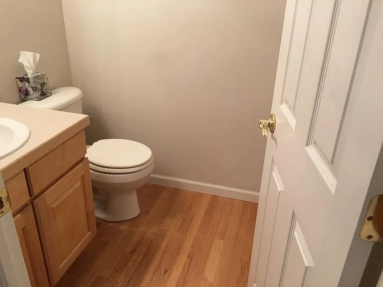 1/2 Bath on Main floor