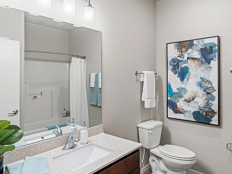 High Bluff Townhomes Bathroom