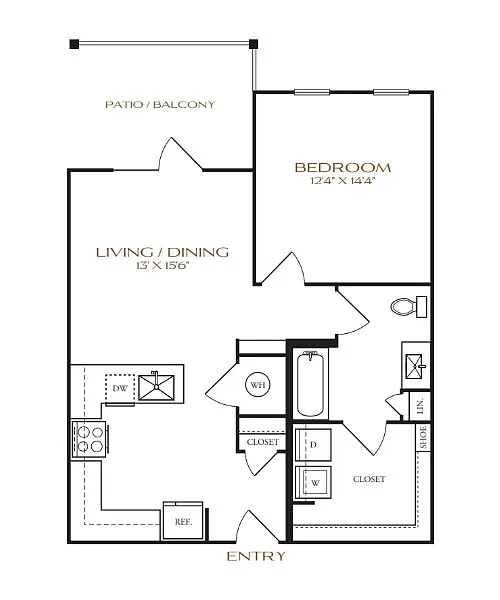 Floor plan A12A