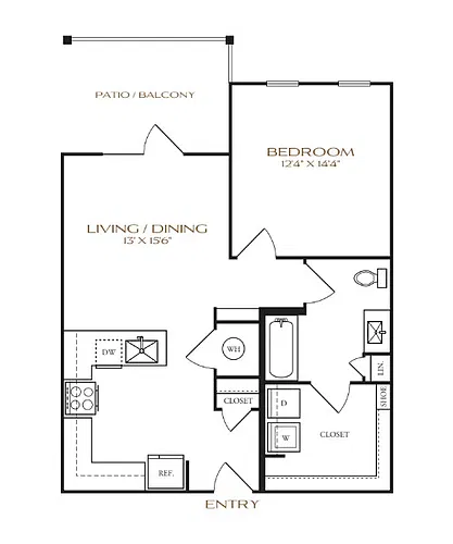 Floor plan A12A