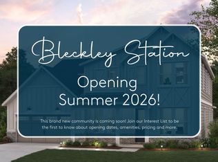 Homes Available Soon, Bleckley Station, Ball Ground, GA 30107