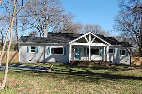 Front yard and front porch