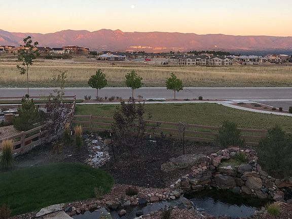 Views! With babbling brook!