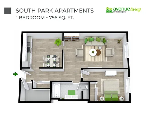 Floor plan 201
