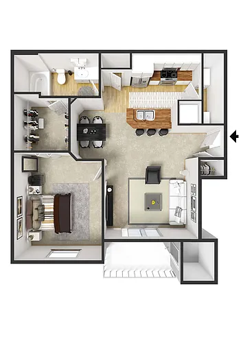 Floor plan Archway