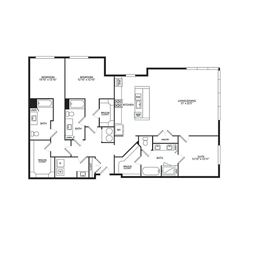 Floor plan PH2-HC