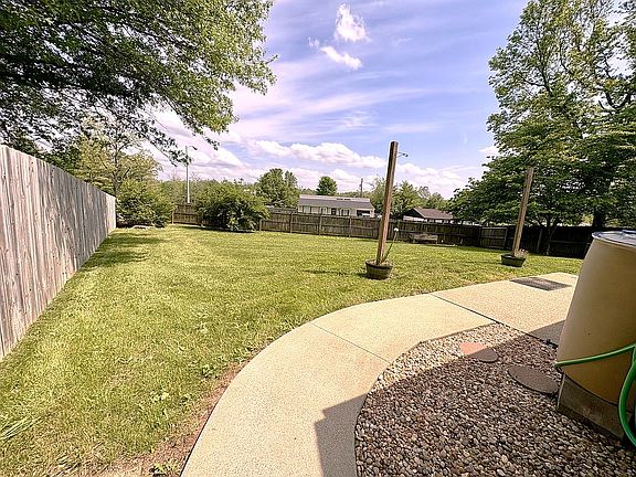 Huge backyard