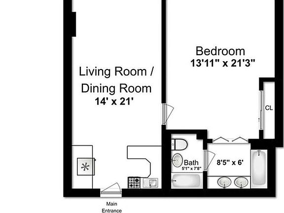 2nd image of 160 Central Park S #1160