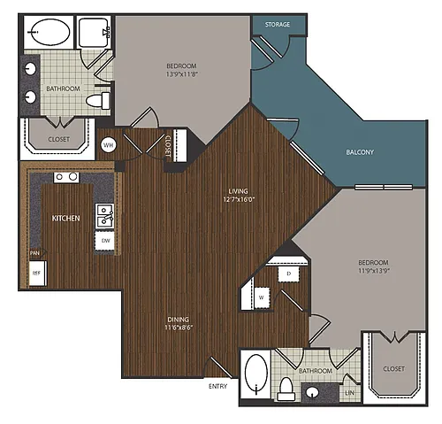 Floor plan B4