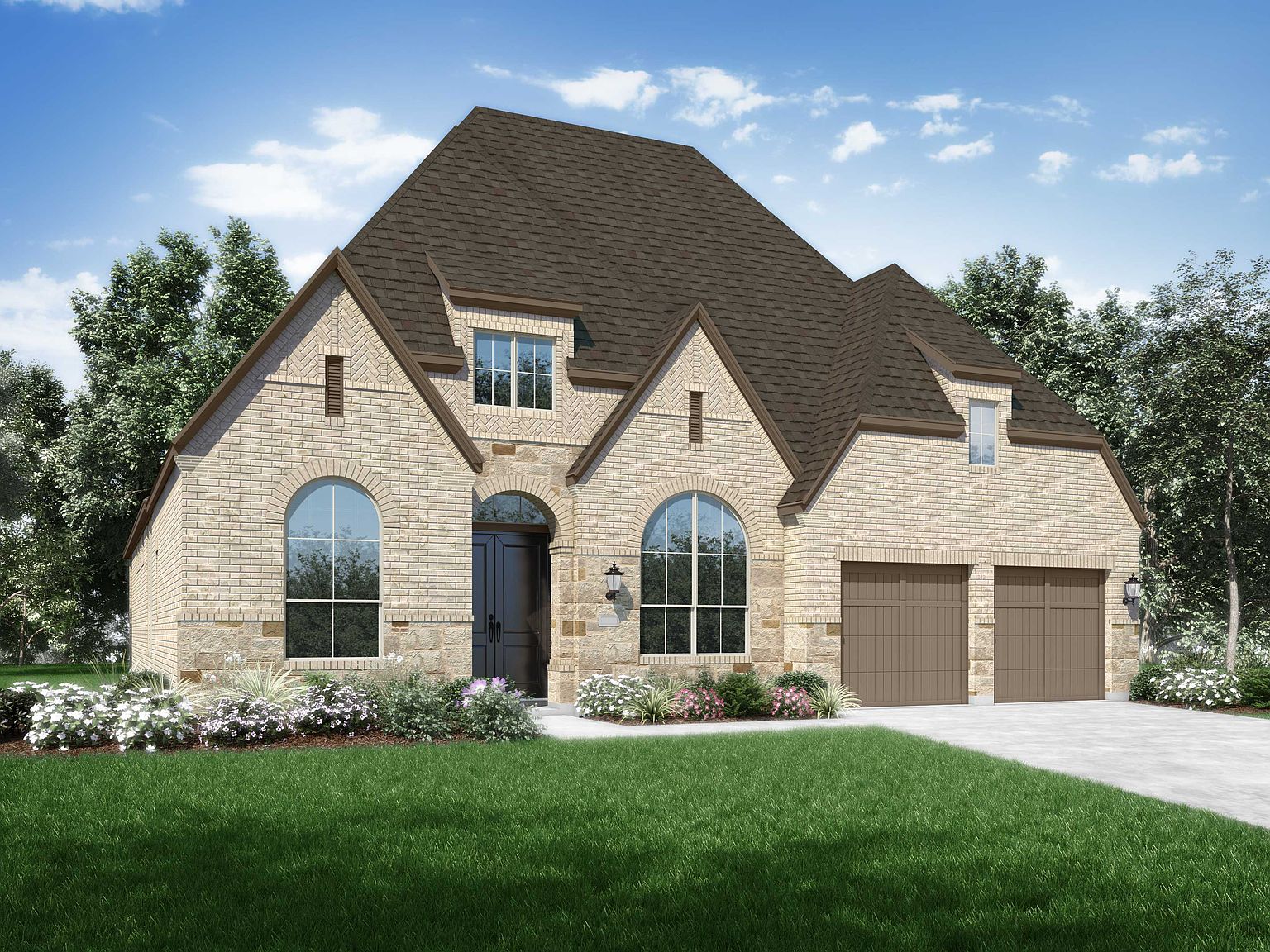 Plan 215 Plan, Woodforest Huntington: Noble Greens