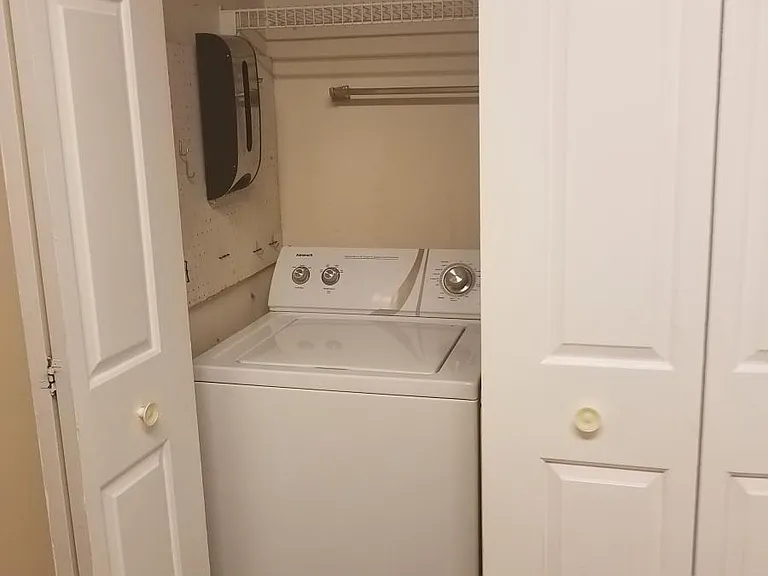 Washer and dryer