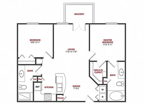 Floor plan Marseille