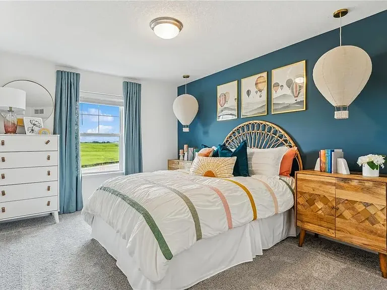 virtually staged bedroom 2