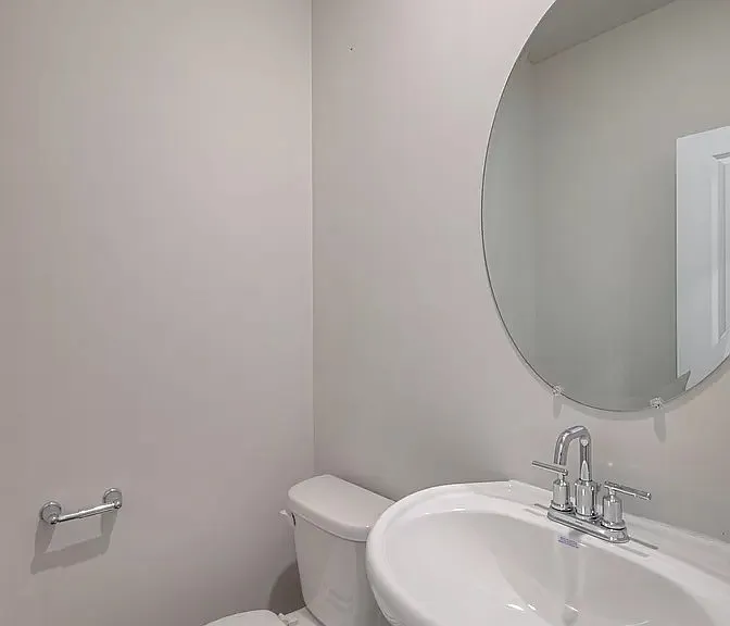 Downstairs half bath