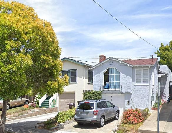 Front view of the house