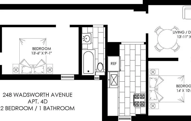 248 Wadsworth Ave #4D — Photo 2