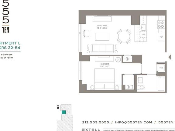 2nd image of 555 10th Ave APT 45L