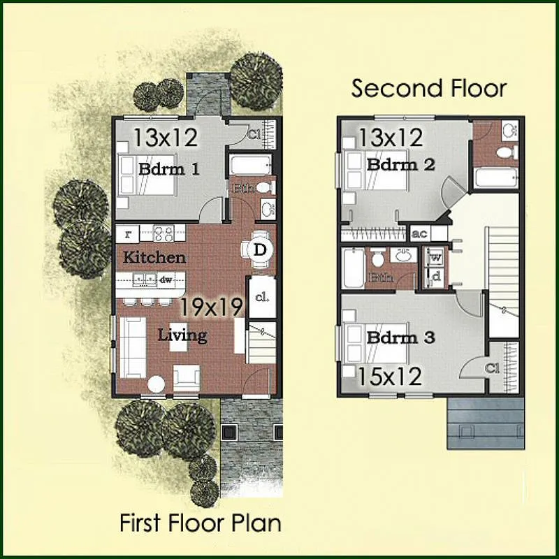 3 bedroom/ 3 bath town home for rent in Univerity Green's gated community with a pool and renting... — Photo 4