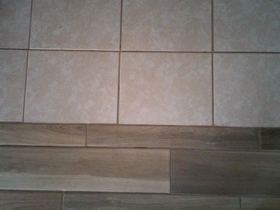 New tile flooring 