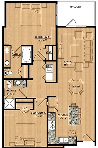 Floor plan Daisy