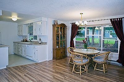 Kitchen and dining room