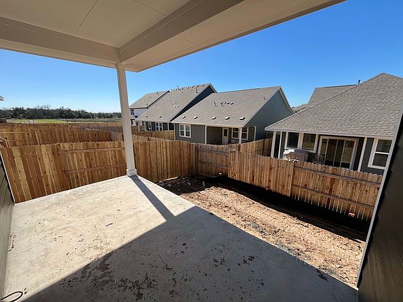 Covered patio