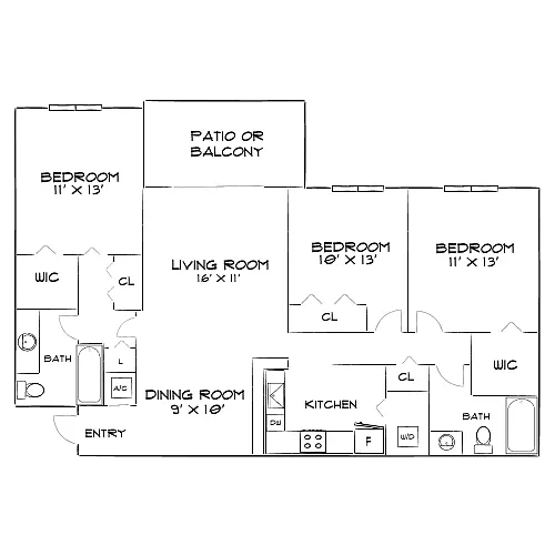 Floor plan Design 3A
