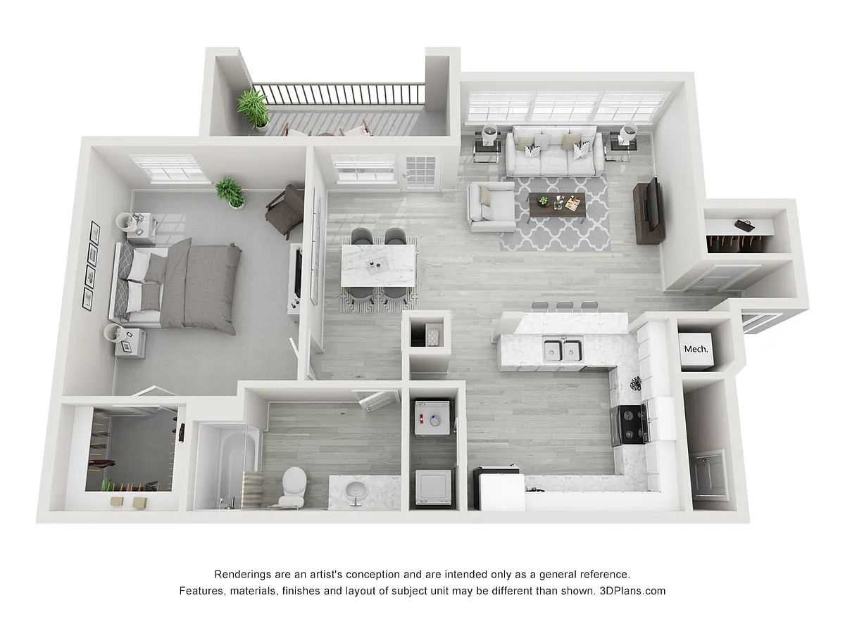 Floor plan The Jefferson