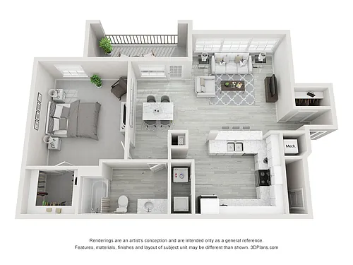 Floor plan The Jefferson