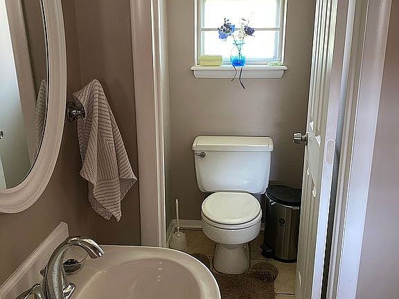 1/2 Bath in Laundry/Mudroom