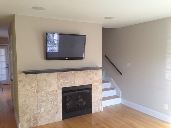 Living Room... fireplace.