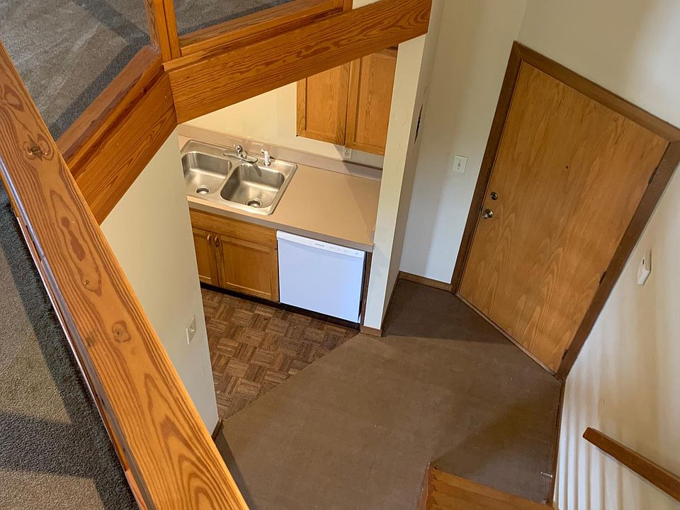 top of stairs/loft