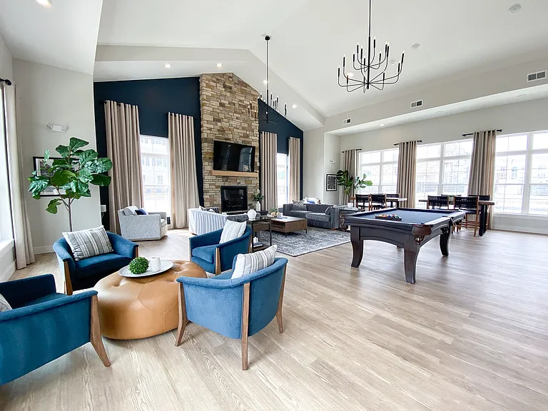 A clubhouse that doesn't just look good _ it works for everything from group chats to quiet nights in.