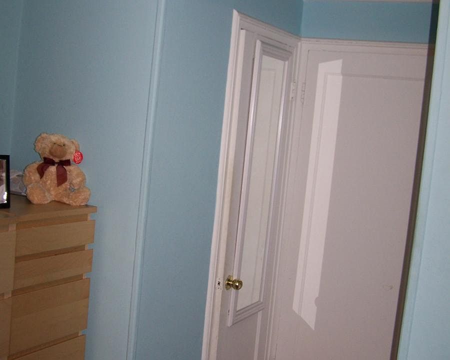 bedroom closet door