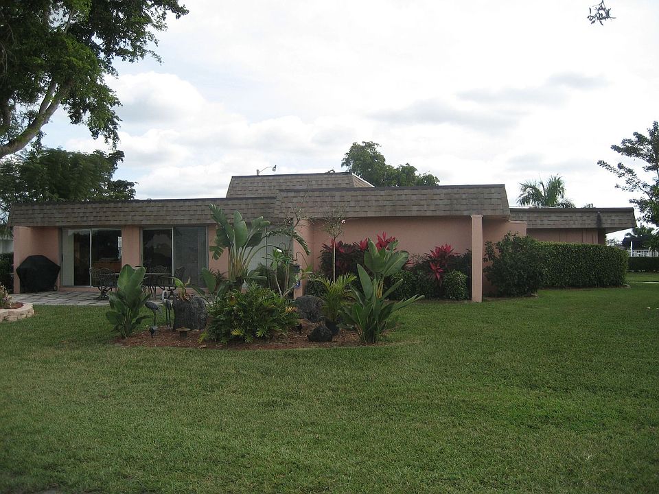 Rear of home