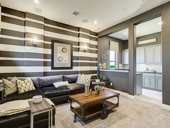 Plan 6020 media room - staged