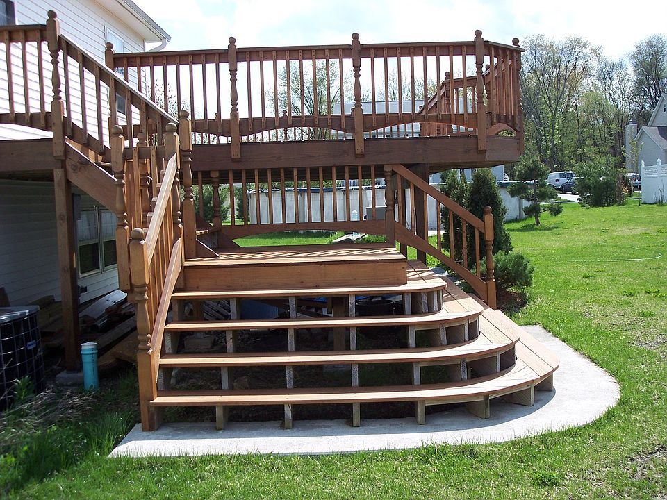 deck in back