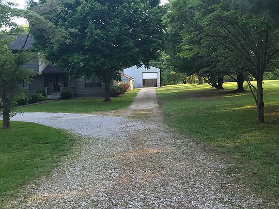 Driveway going to shop