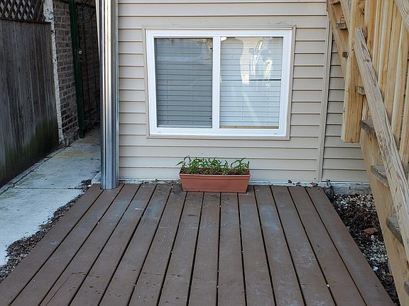 Studio with patio