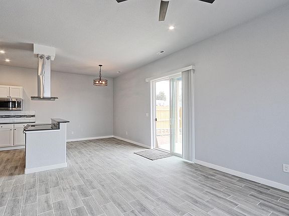 Kitchen, Dining and Living Room