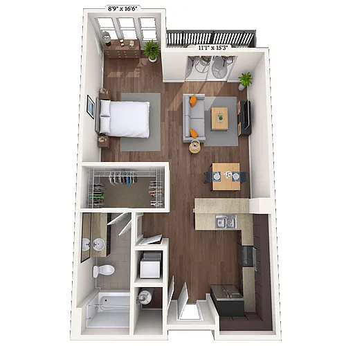 Floor plan Amsterdam