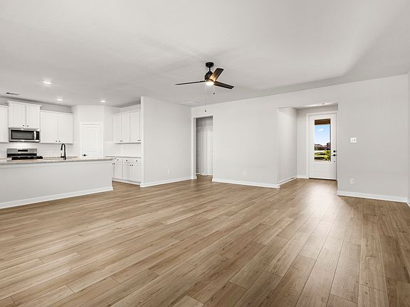 The open concept is perfect for hosting