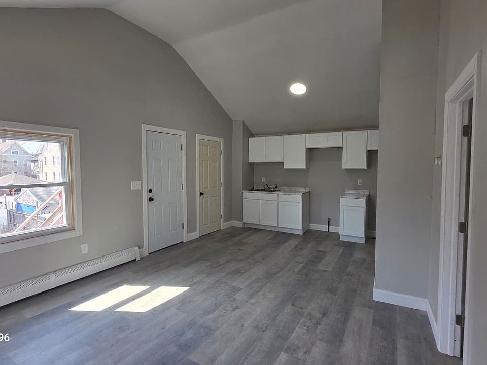kitchen and living room