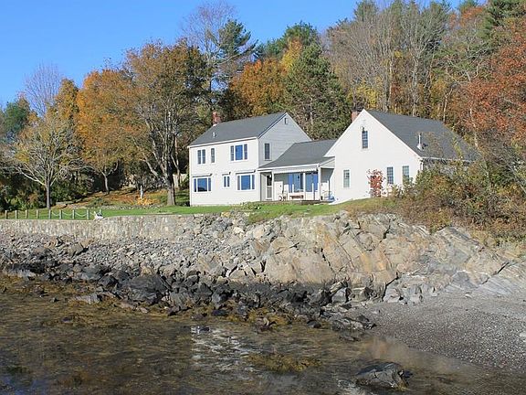 Back of house from water