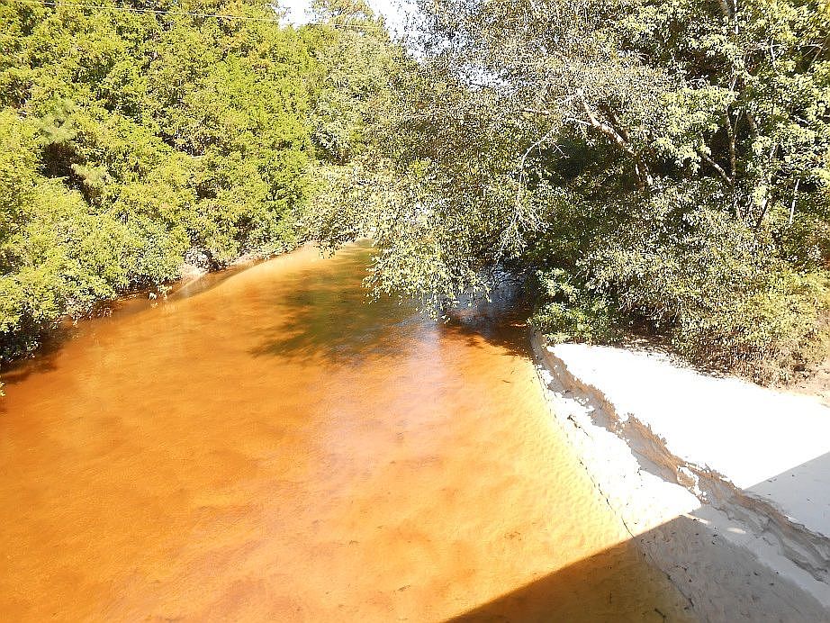 Beautiful sandy bottom creek