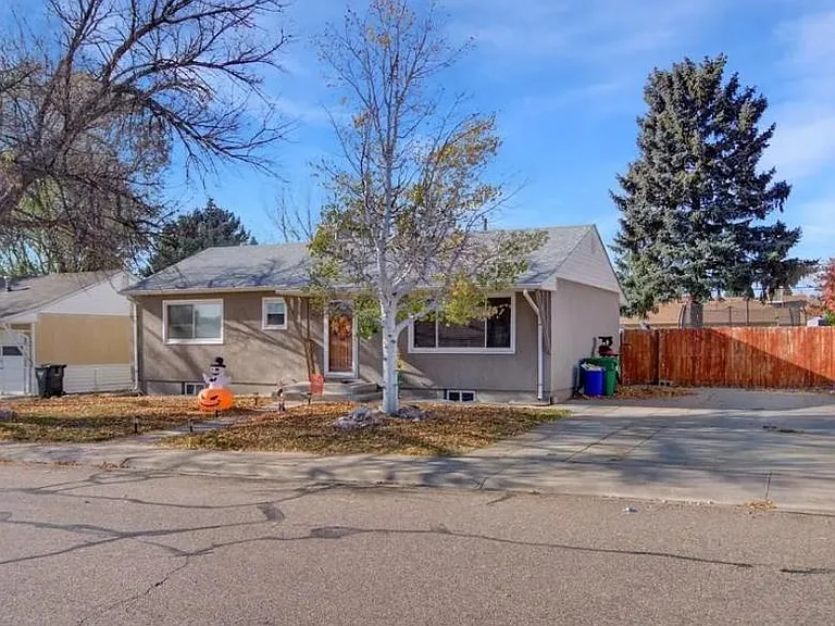 Large driveway