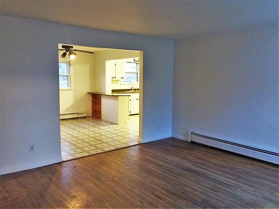 Family room leading to kitchen